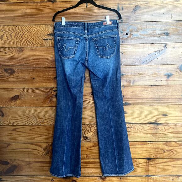 Adriano Goldschmied The Club Dark Wash Flared Jeans size 29R - Picture 4 of 6